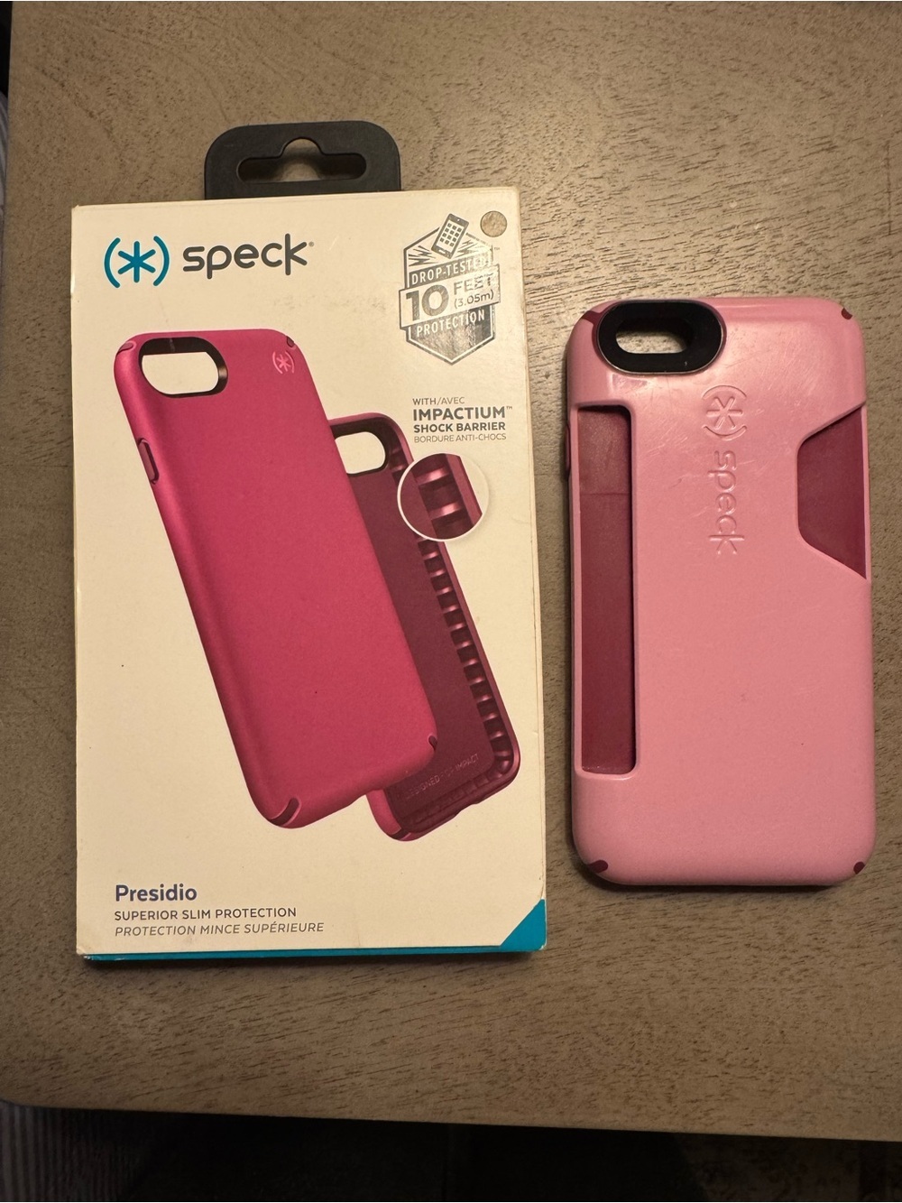 Speck Presidio Pink Case for iPhone 7/8/SE (2020 & 2022) w/ Original Box